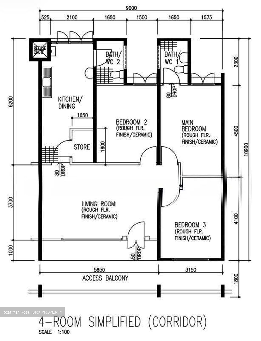 Blk 603 Hougang Avenue 4 (Hougang), HDB 4 Rooms #631555821